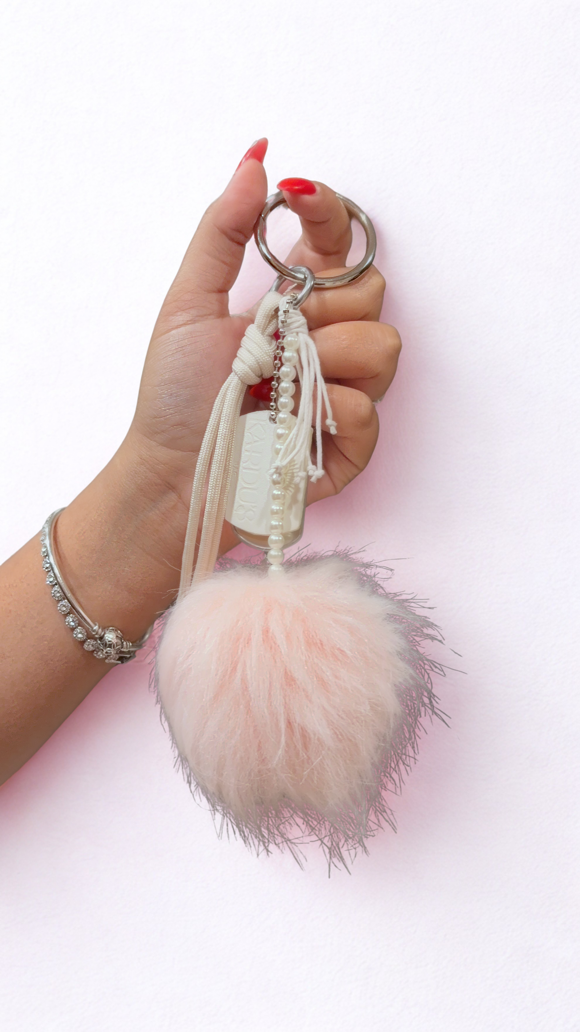 Pompom Keychain