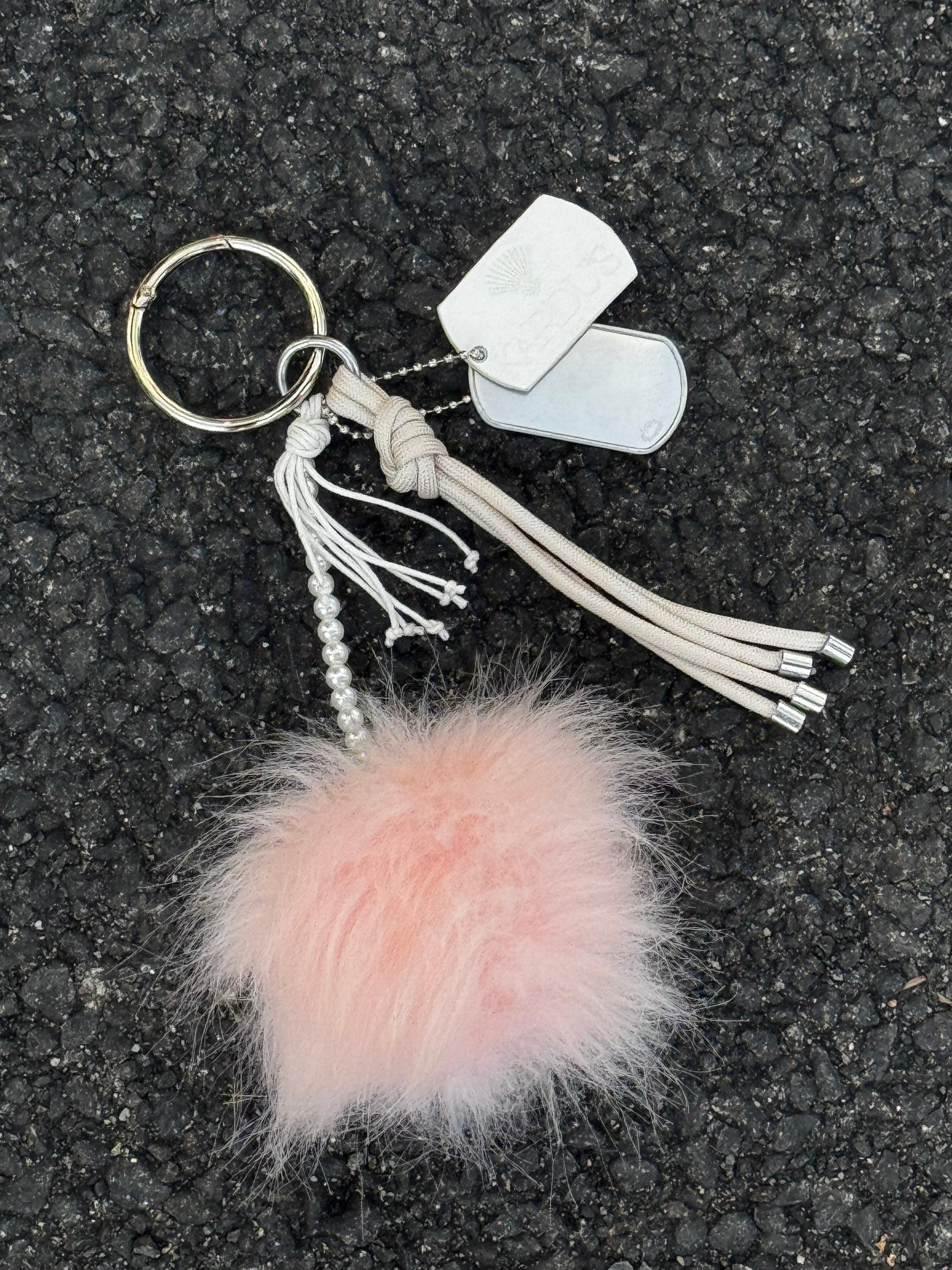 Pompom Keychain