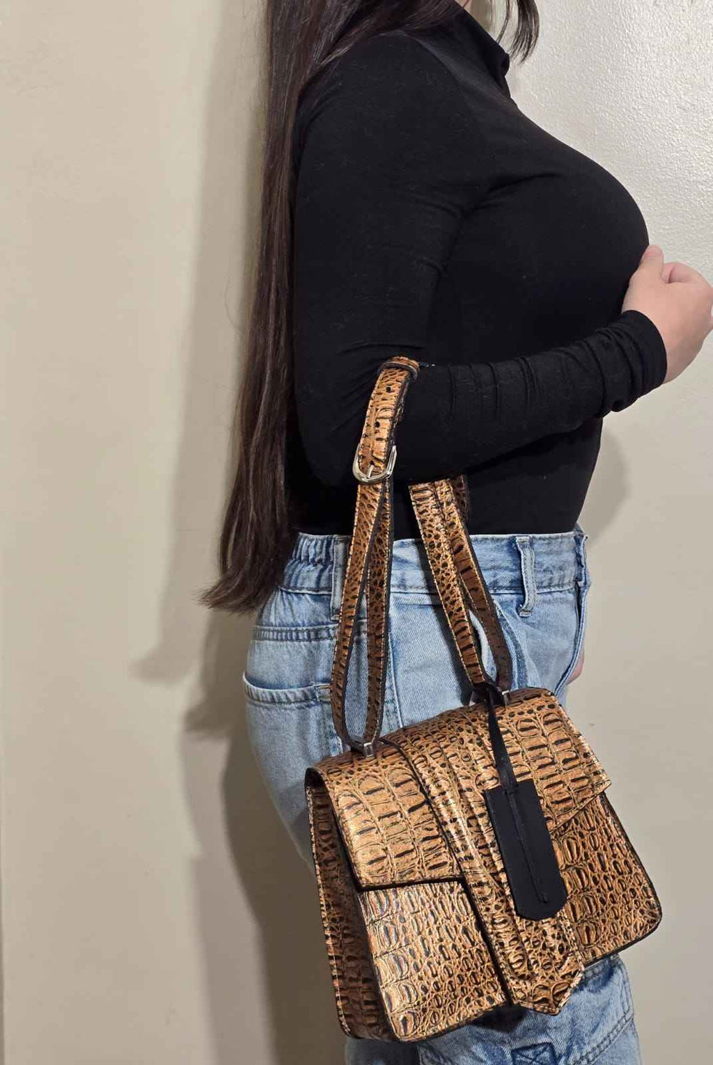 GLIN Vegan Leather Animal Print Handbag: The Sustainable Style Icon You'll Love